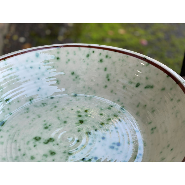 Italian inspired Large shallow Pancheon 