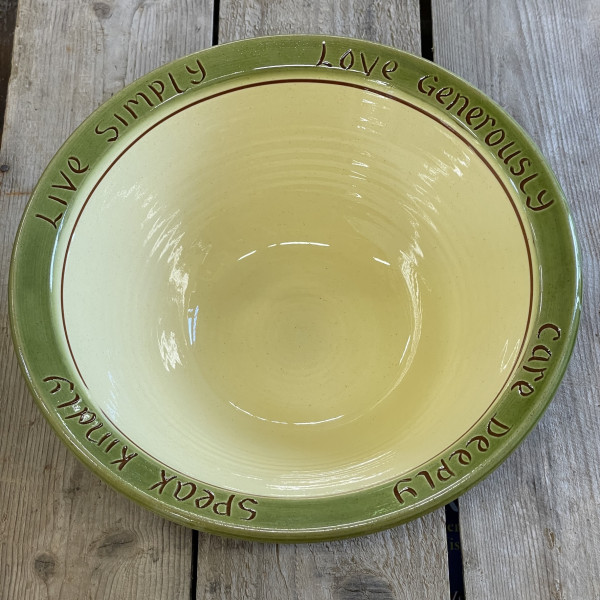 Live Simply Bowl