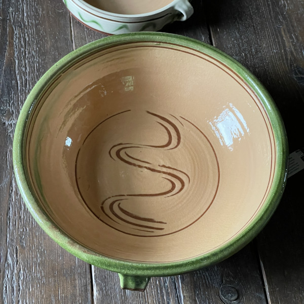 Four Handled Serving Dish