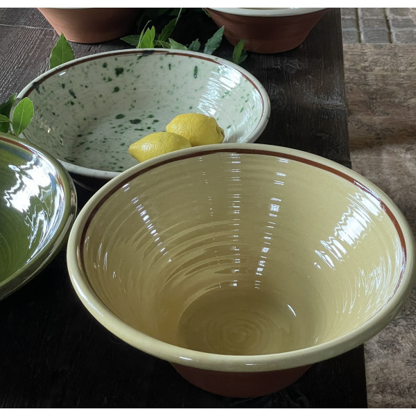 Pancheon in Cream large