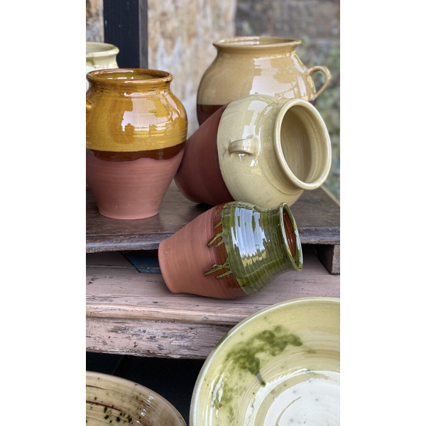 Confit pot green small