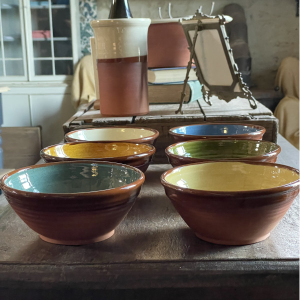 Cereal Bowl in Six Different Colours