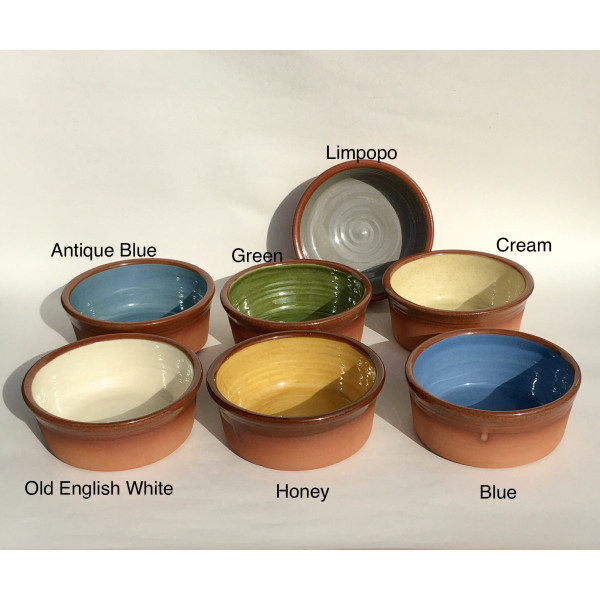 Pie Dishes available in 6 colours
