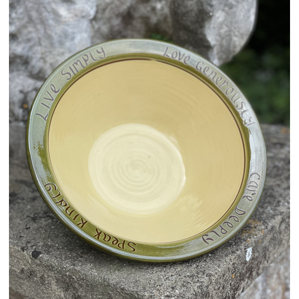 Live Simply Bowl