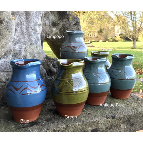 Classic Slipware Jug in Various Colours