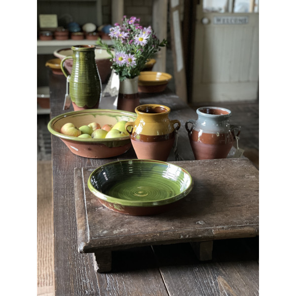Green dish