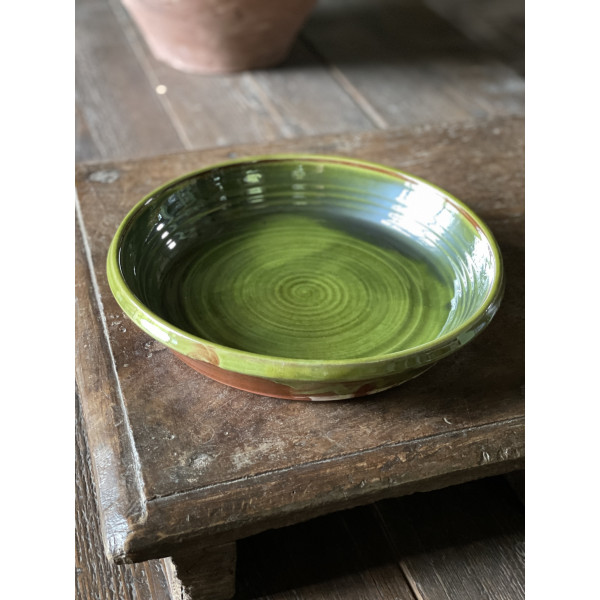 Green dish