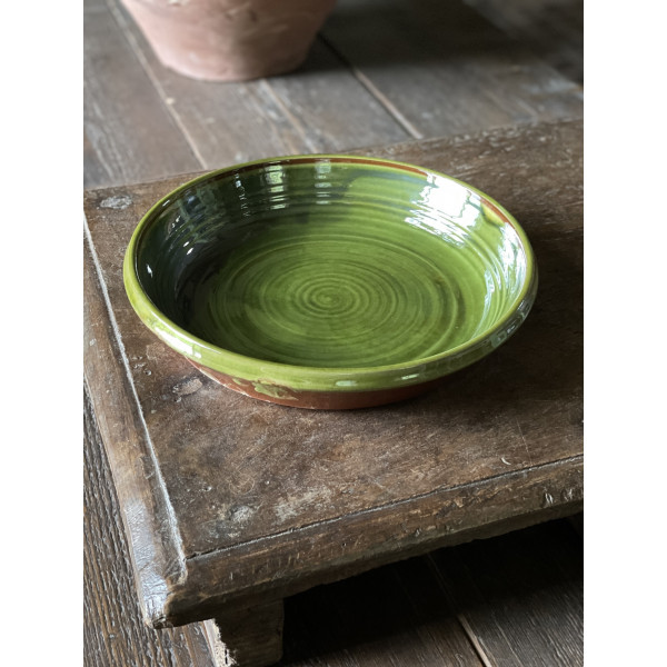 Green dish